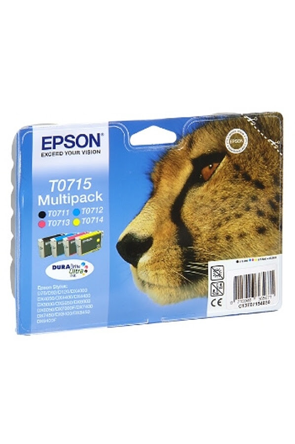 Cartouche d encre Epson T0715 X4 t0715 1150421 Darty Cartouche d encre Epson T0715 X4 t0715 1150421 Darty