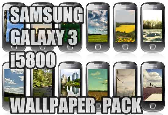 These wallpapers perfectly fit the screen of your Samsung Galaxy 3 i5800 and 