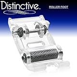 Distinctive Roller Sewing Machine Presser Foot - Fits All Low Shank Snap-On Singer*, Brother, Babylock, Euro-Pro, Janome, Kenmore, White, Juki, New Home, Simplicity, Elna and More!
