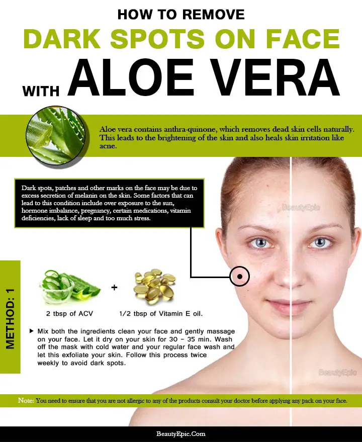 home remedies for dark spots caused by acne
