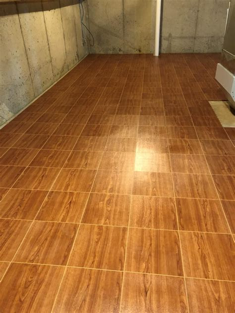 max tile raised floor tile   basement flooring