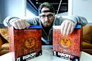 Lewis Hilsenteger of Toronto unboxes the recently released Far Cry 4 Kyrat Edition video game set. Hilsenteger is the founder of Unbox Therapy, where he unveils a wide range of tech and other products on YouTube. Unboxing, the recording and sharing of the big reveal, has become a phenomenon on the video-sharing site. (AP Photo/Courtesy of Lewis Hilsenteger)