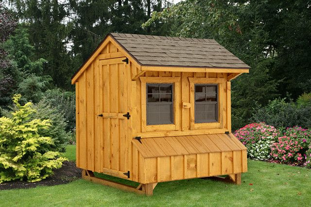 Chicken Coop Quaker Style - North Country ShedsNorth Country ...