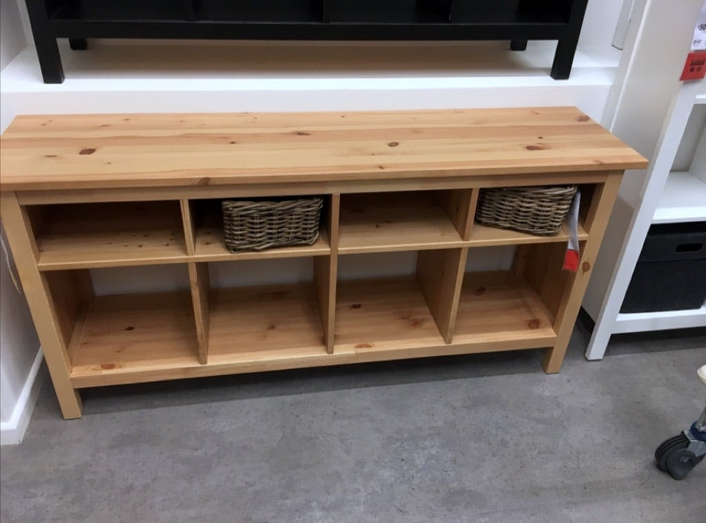 HEMNES console table