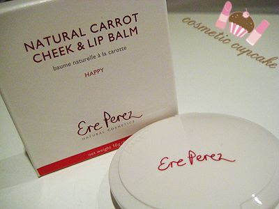 Ere Perez Natural Carrot Cheek &amp; Lip balm in Happy