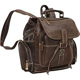 ClaireChase Uptown Netbook Bak-Pack Small (Distressed Brown)