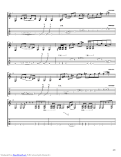 Impassion guitar pro tab by Polyphia @ musicnoteslib.com