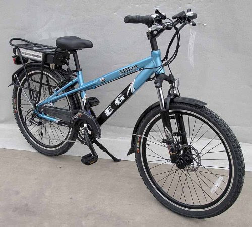EG Milan Electric Bicycle Blue