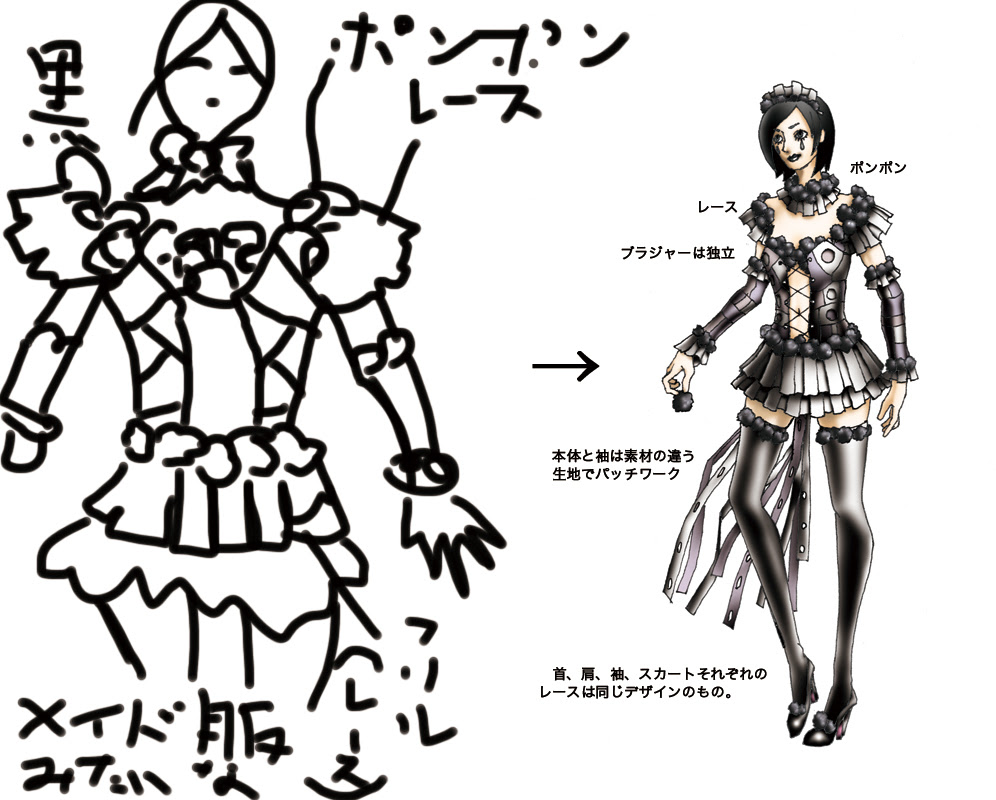 あなたのイラストを服にします