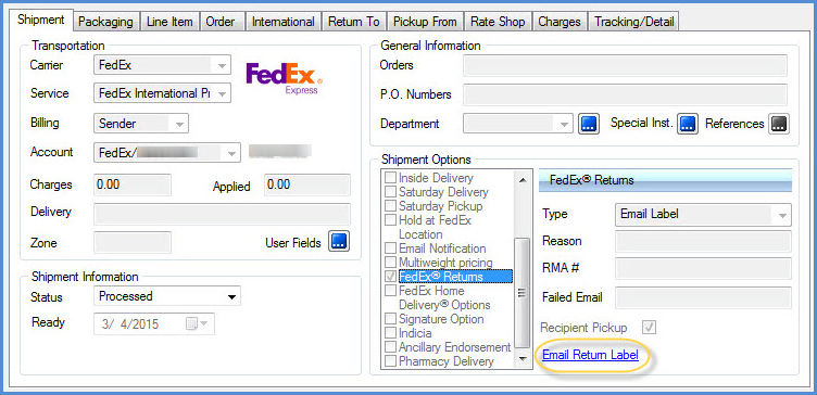 FedEx Returns