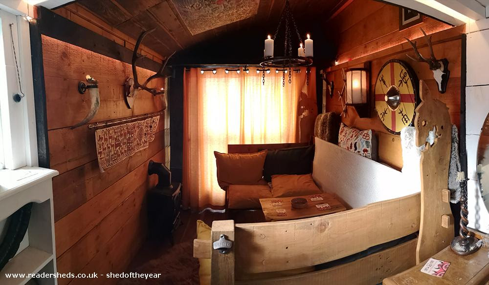 The Viking Shed, Cabin/Summerhouse North Yorkshire owned by Gazz Hughes ...