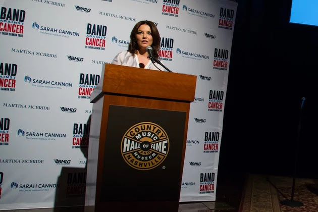 Martina McBride Band Against Cancer
