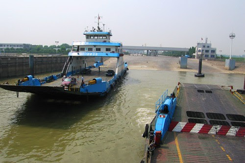 Leaving Guazhou for Zhenjiang