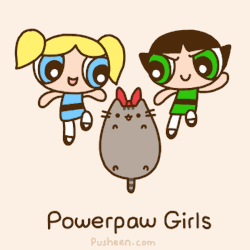 Pusheen Power Puff Girls