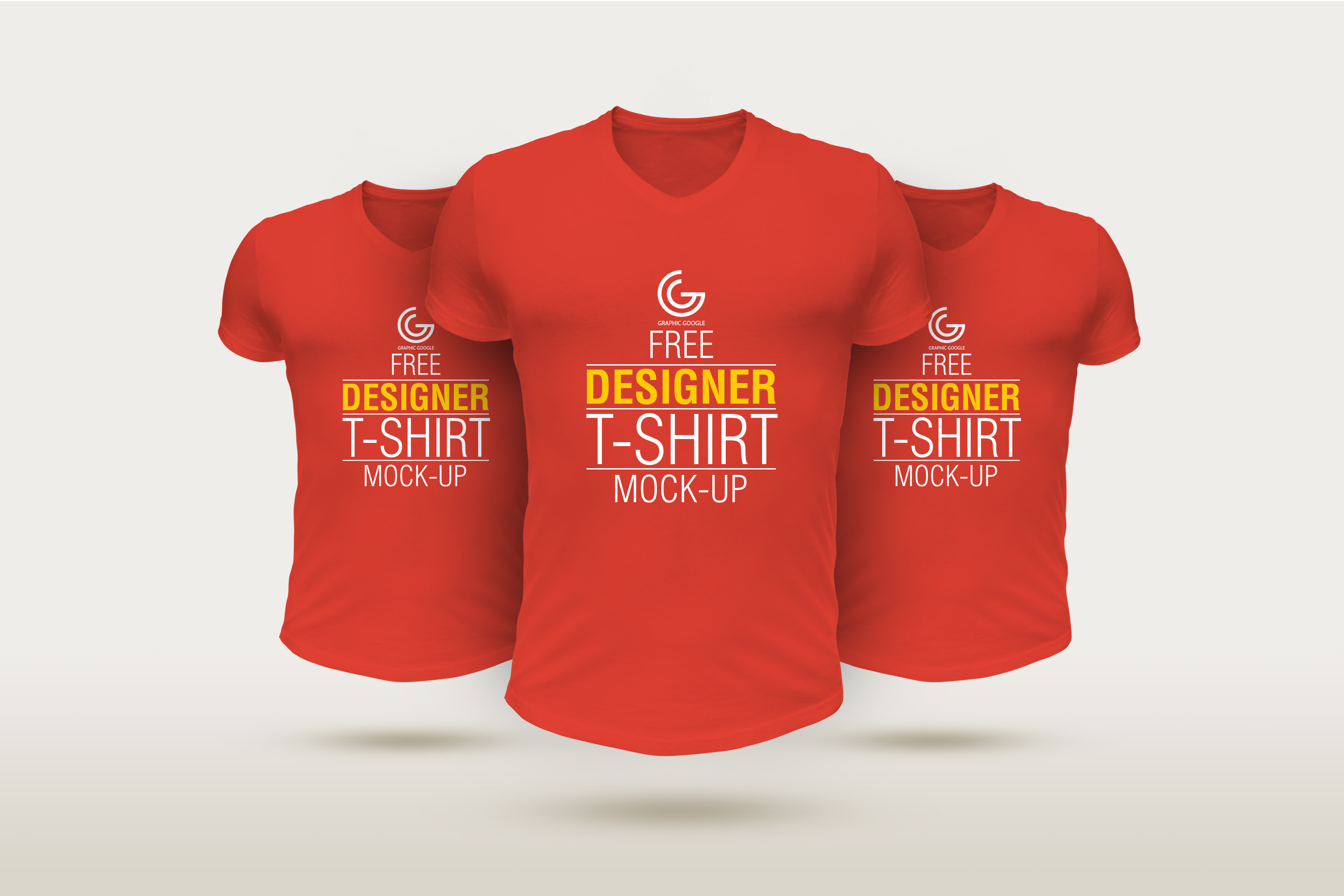 Download Free Designer T-Shirt Mockup - Graphic Google - Tasty ...