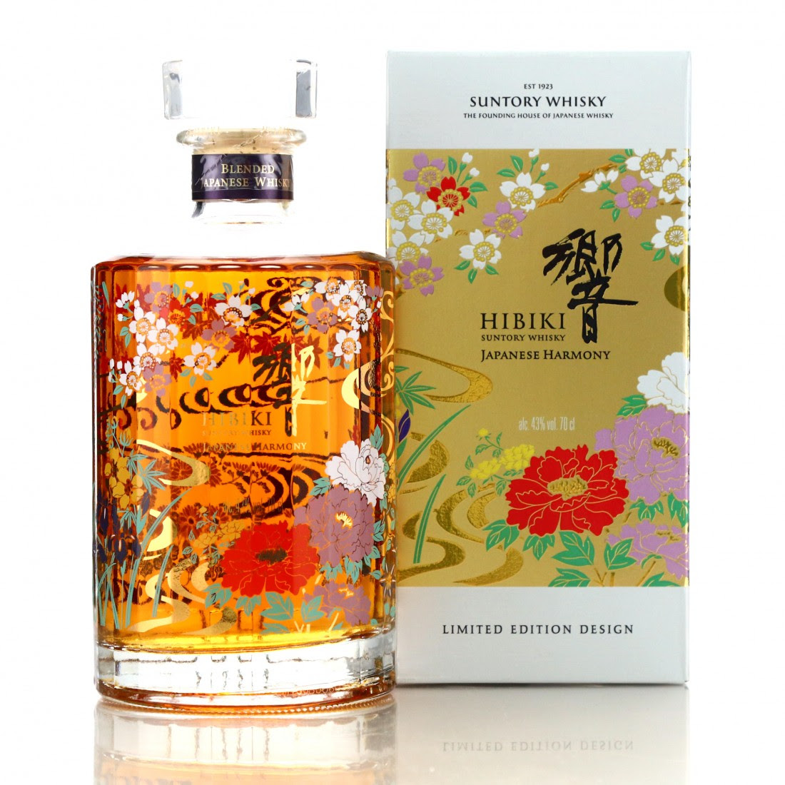 Hibiki Japanese Harmony Ryusui-Hyakka Limited Edition 2021 - Flask - Flask