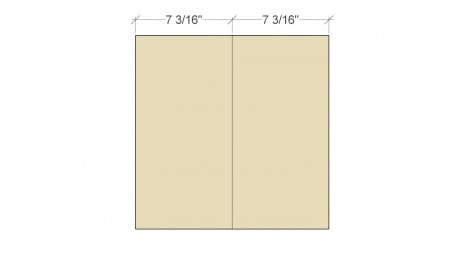 Remodelaholic Star 3 Ways Step 1