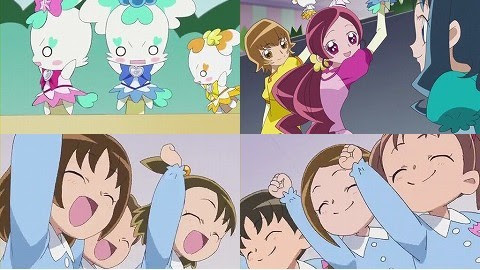 ハートキャッチプリキュア 第４１話 妖精が変身 プリキュア劇団はじめました のらりんすけっちg