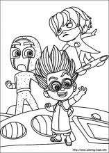 PJ Masks coloring pages on Coloring-Book.info