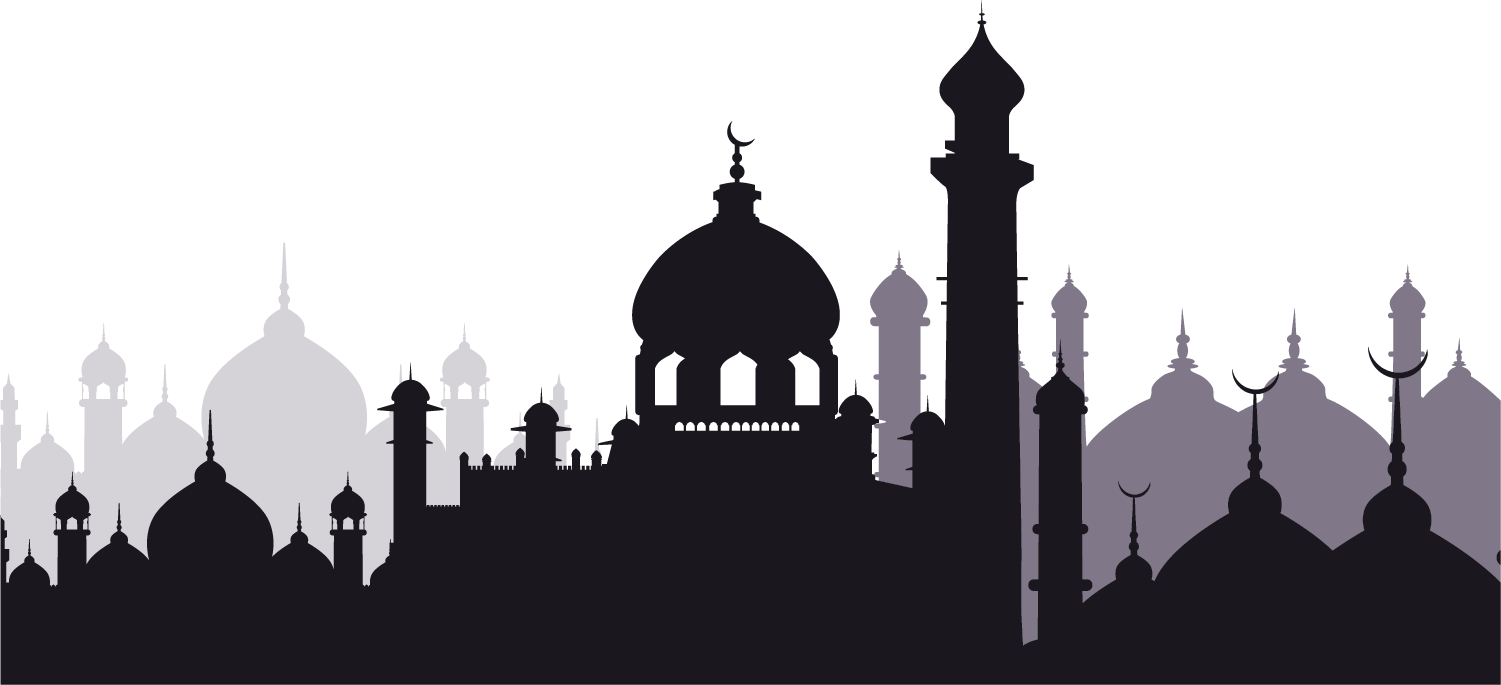Download Mubarak Castle Mosque Ramadan Al Al-Adha Black 