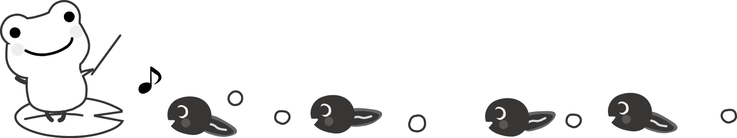 飾り枠 ライン 無料イラスト素材 梅雨
