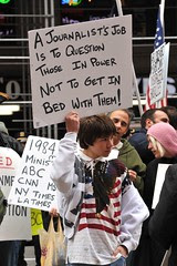 Protest Rally Against Mainstream News Media   ...