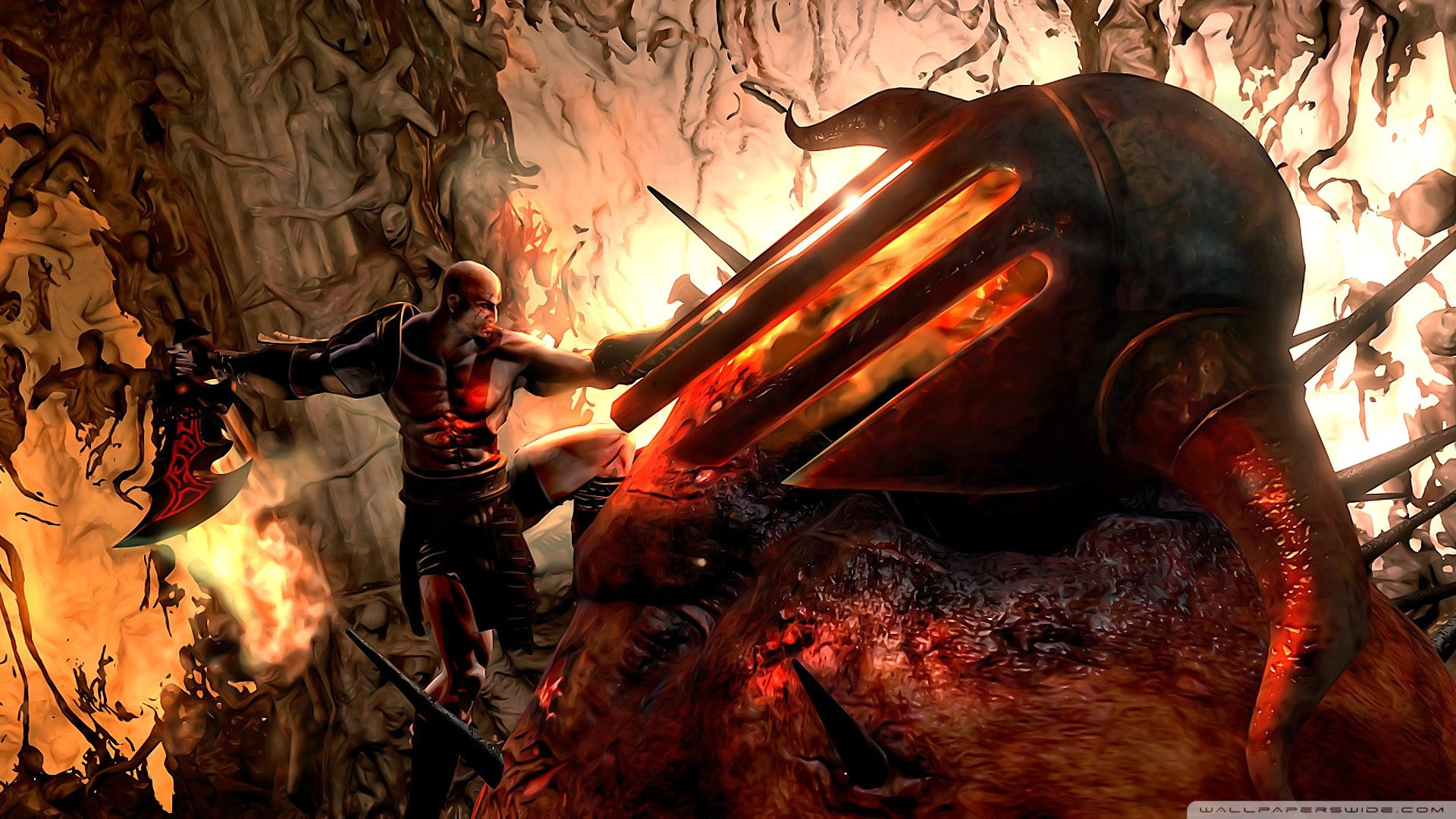 God Of War Art 4k Hd Desktop Wallpaper For 4k Ultra Hd Tv Wide