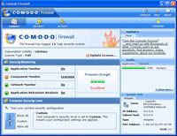 Comodo Firewall Screenshot