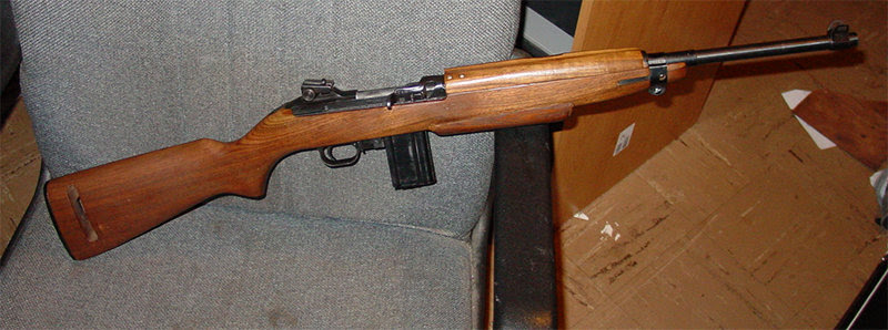 a real M1 Carbine stock