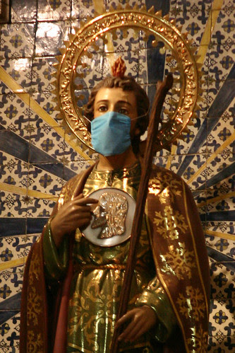 San Judas Tadeo con CubreBocas