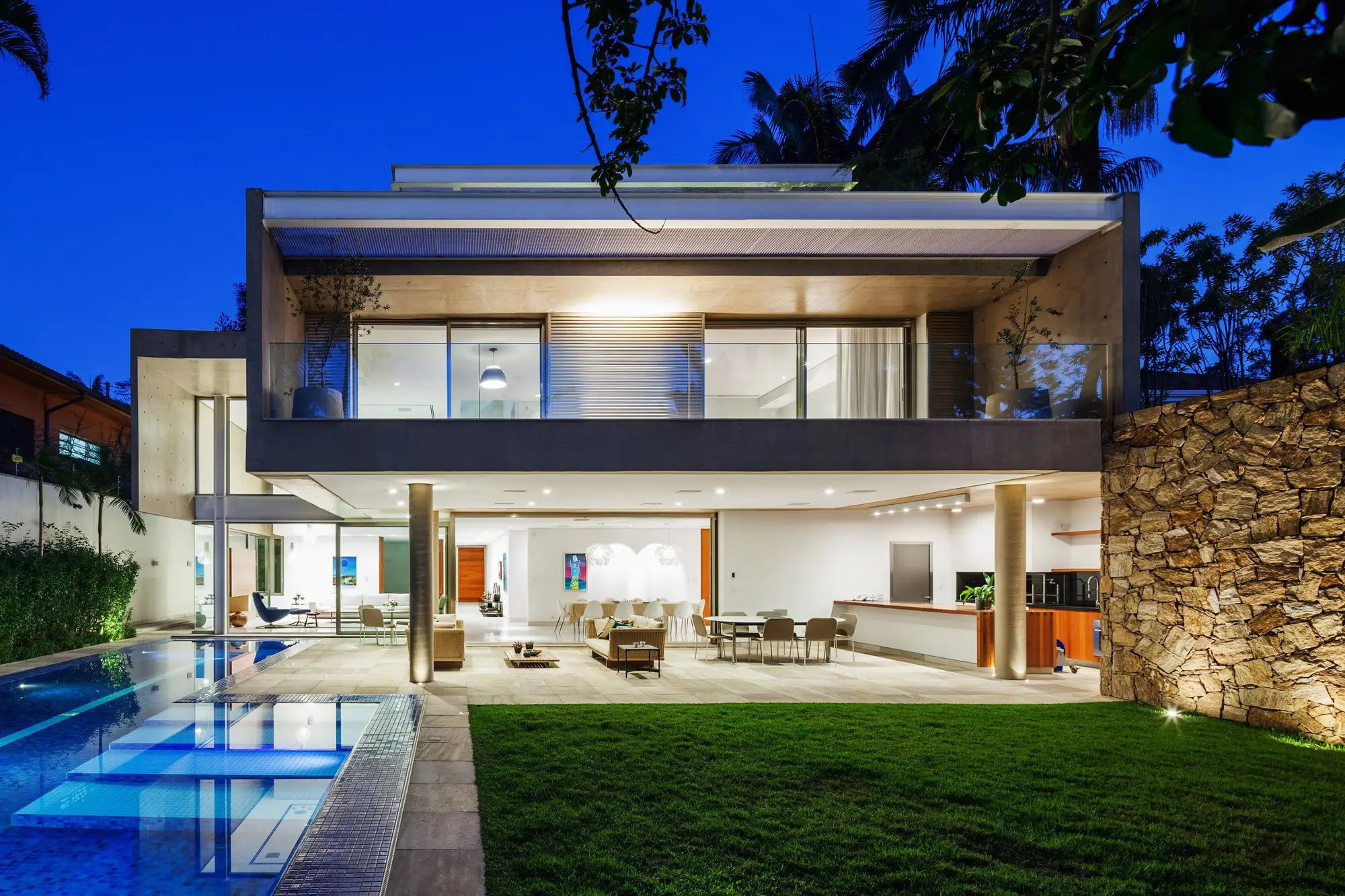 Image of a house with an open space