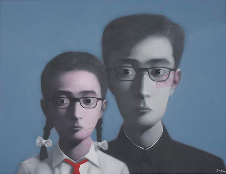 Zhang Xiaogang ligne rouge