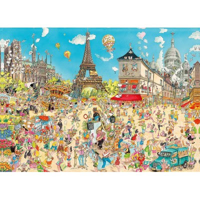 Puzzle Comic Collection - Paris King-Puzzle-55843 1000 ...