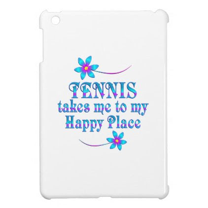 Tennis My Happy Place iPad Mini Case