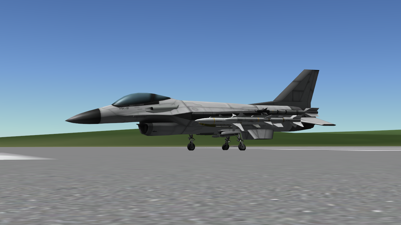 Kerbalx F 16 Fighting Falcon