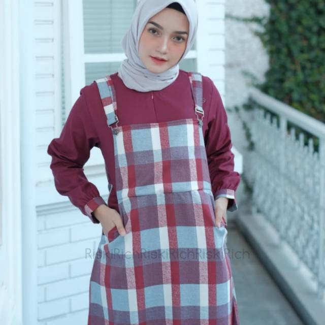 39+ Konsep Terpopuler Baju Kodok Rok Kotak Kotak