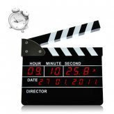 Clapperboard Digital Alarm Clock (Directors Edition) On Sale