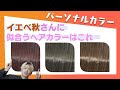 上 イエベ ヘア カラー 110262-イエベヘアカラー