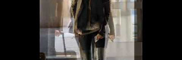 Kim Kardashian In Leather1-OTK Boots