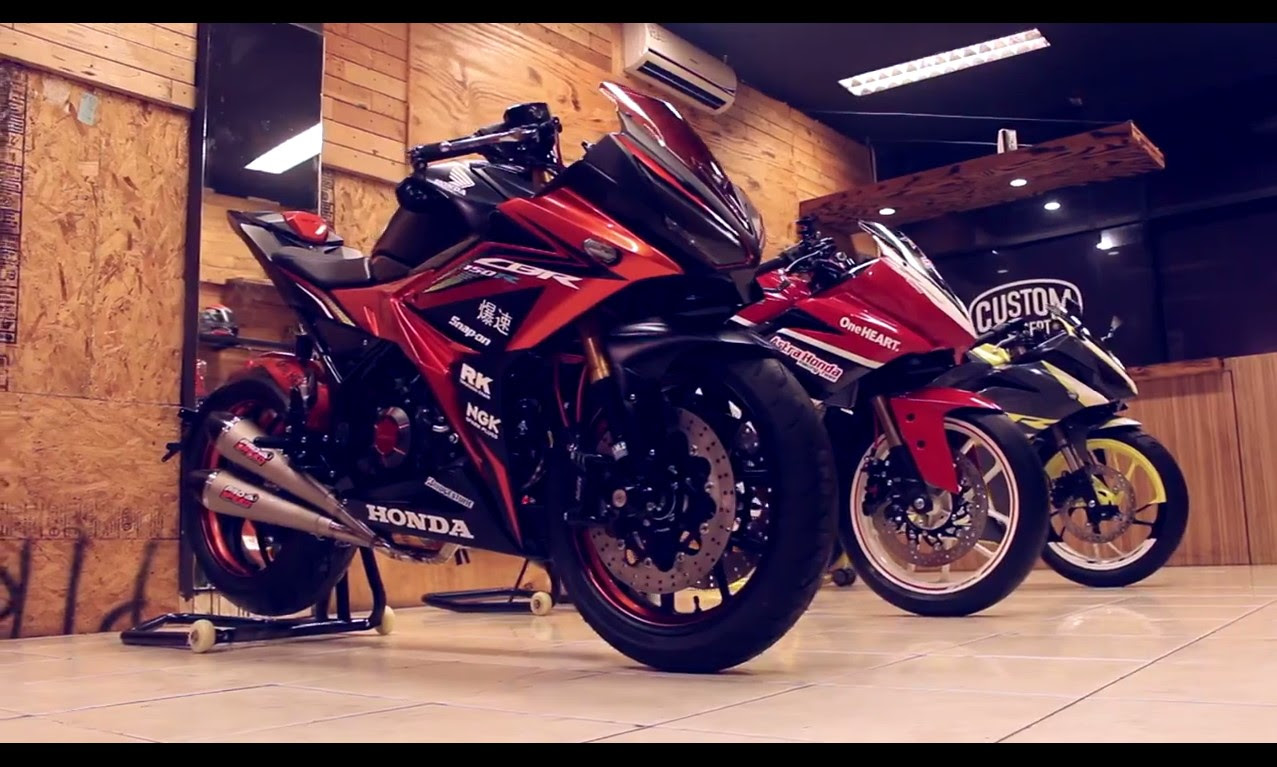 Modifikasi Yamaha Vixion Menjadi Sport YZF R125 Ala AE Custom