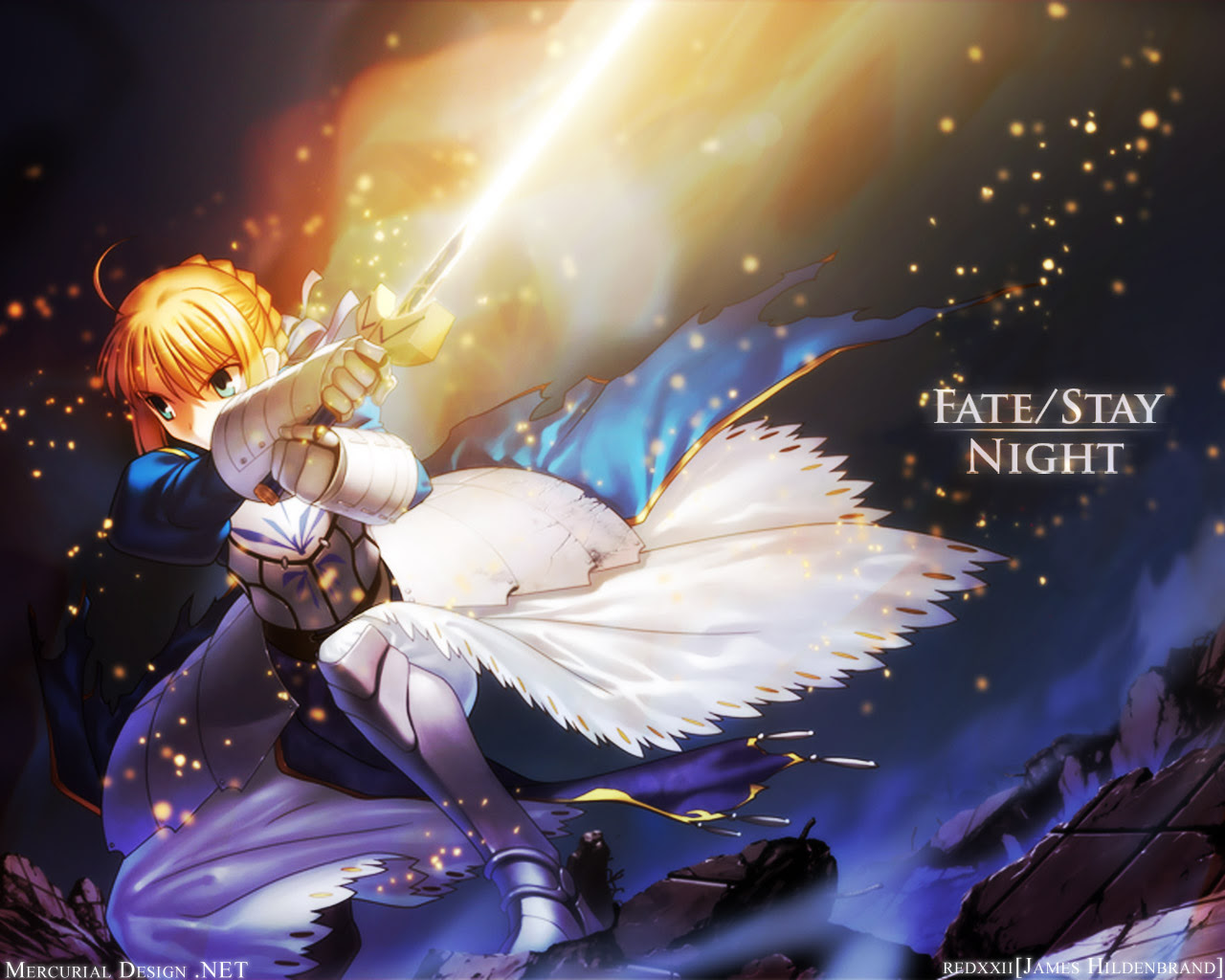 ゆるアニ Fate Stay Night セイバー壁紙