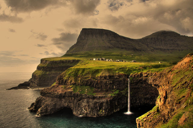 Gásadalur Village in the Faroe Islands