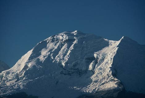 El pico Huascarán, en Los Andes. | Florian Ederer