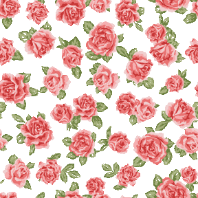 スマホ用ページ 中サイズ薔薇総柄 No 110 ロココ風中バラの壁紙用イラスト 条件付フリー素材集