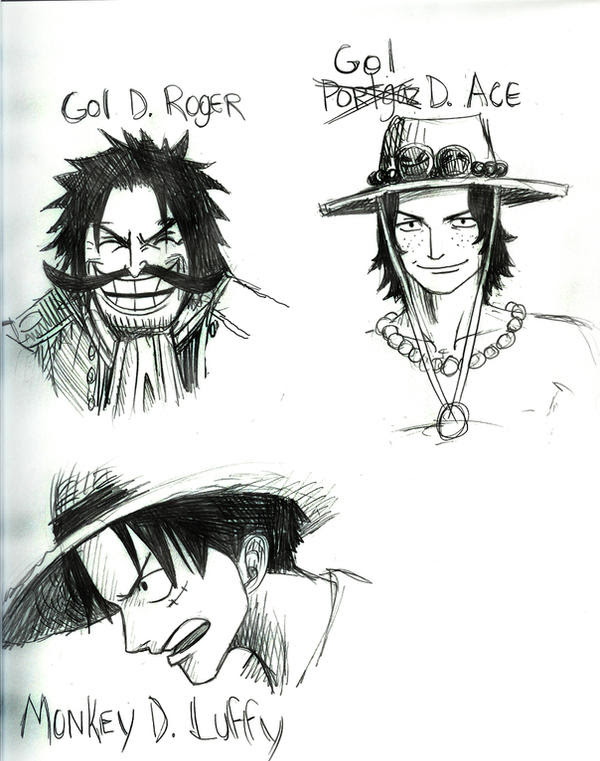 Young Gol D Roger Fan Art Julkacom
