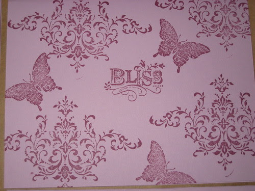 Day 63: Four Purple Floral Notecards