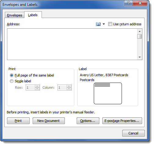 Printing Envelopes and Labels, Part 2: Labels - Legal Office Guru