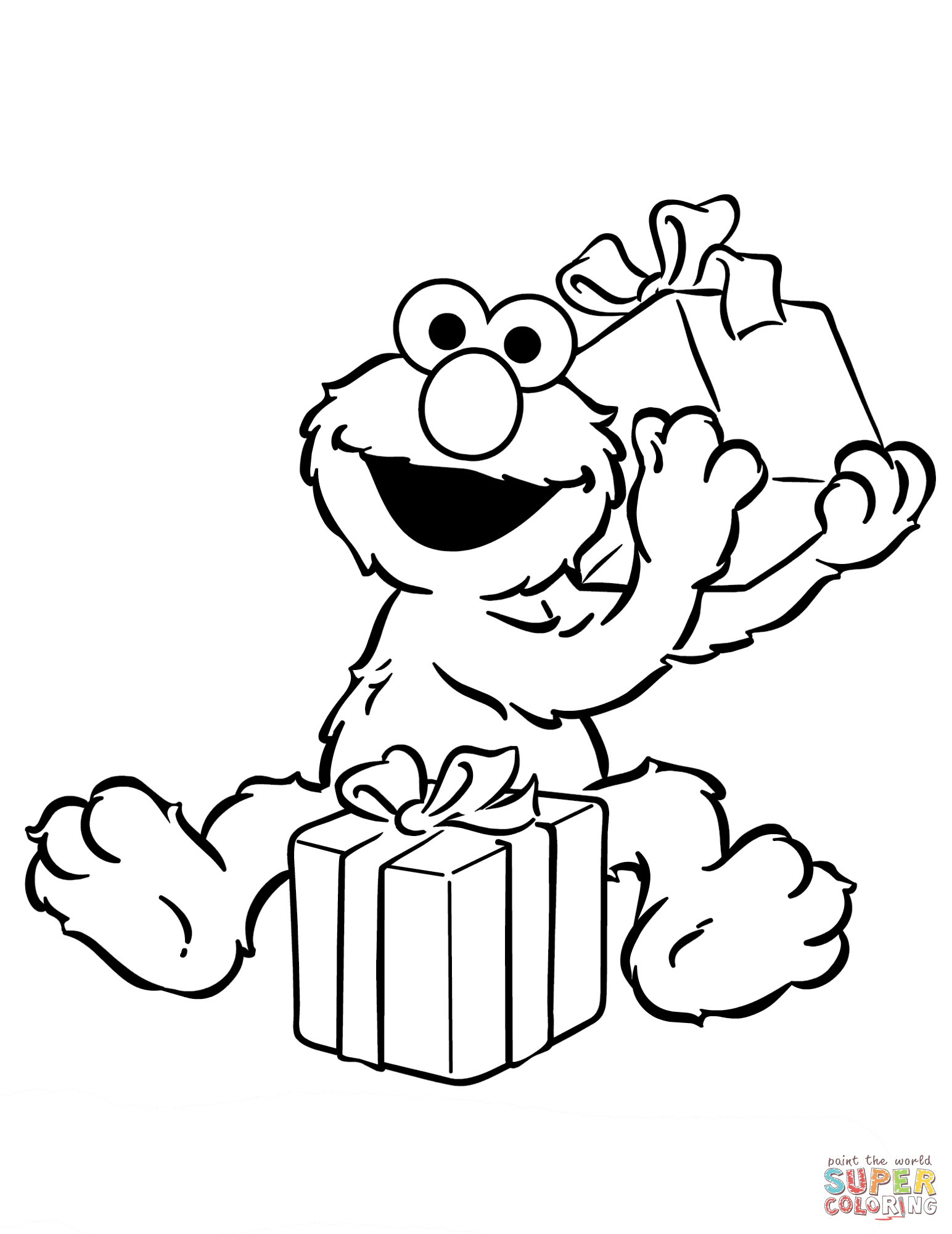 Abby Cadabby And Elmo Coloring Page Free Printable Coloring Pages