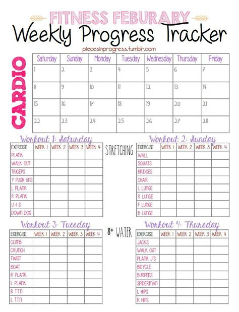 weekly pieces progress living fit healthy happy