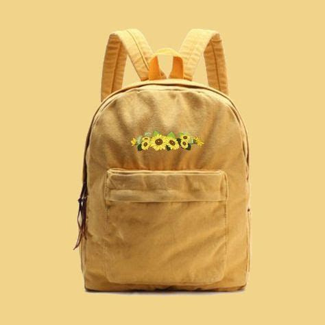 flower child tumblr aesthetic backpack school backpack